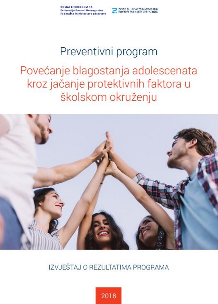 Preventivni program: Povećanje blagostanja adolescenata kroz jačanje protektivnih faktora u školskom okruženju
